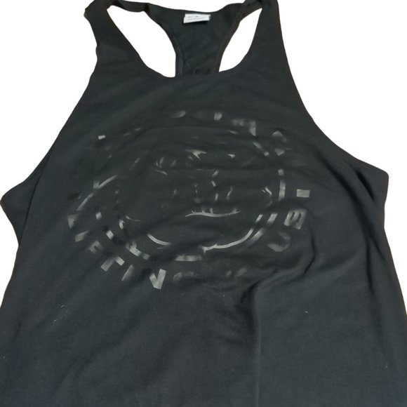 Woman's Medium Gym Shark Lifting Club Razor Back Tank - Picture 1 of 3